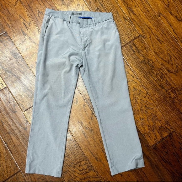Kenneth Cole Reaction Silver and Gray Dress Pants - Picture 1 of 6